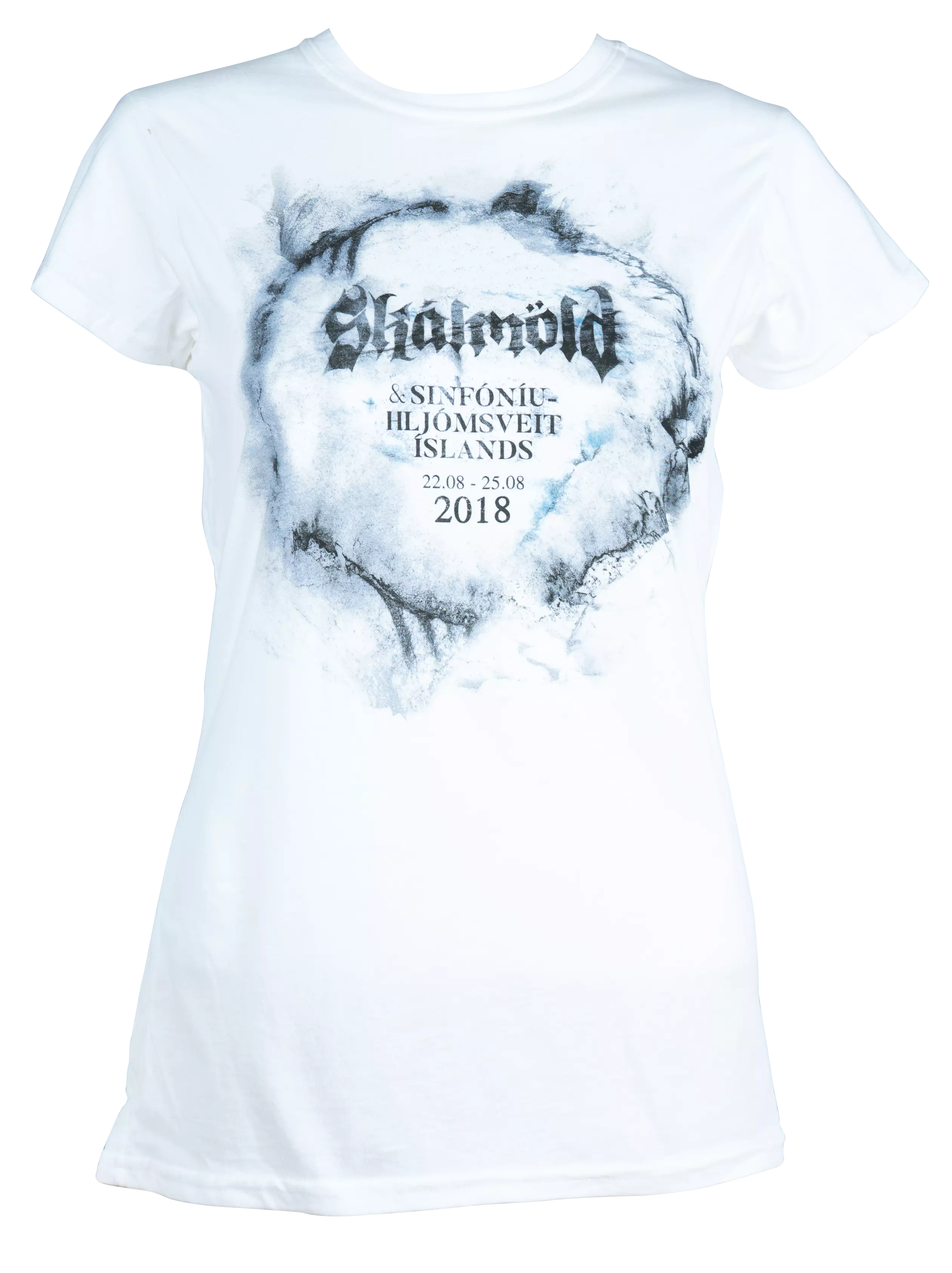 Skálmöld "Skálmöld & Sinfó 2018 White" (Girlie)