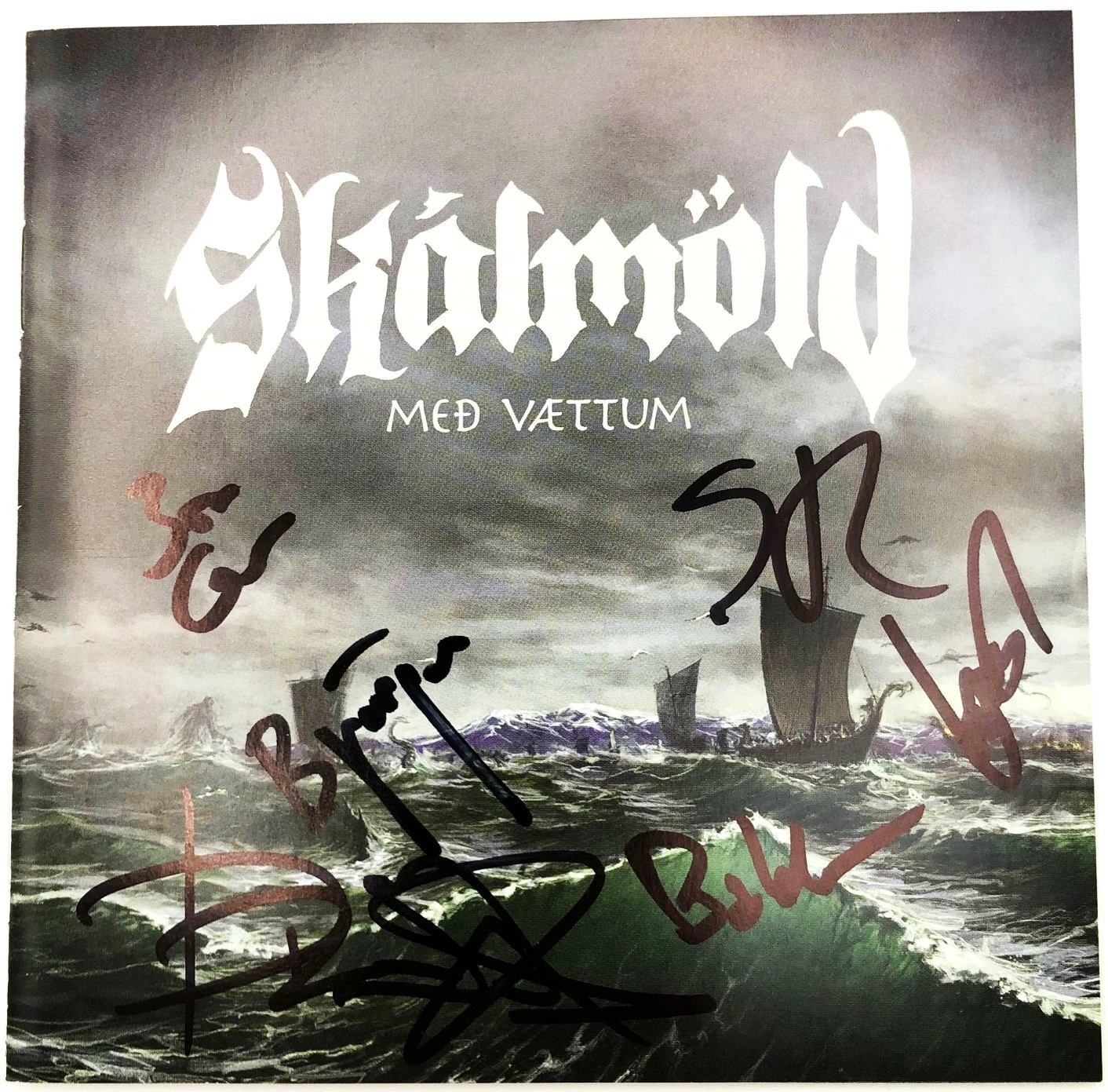 SKÁLMÖLD - Med Vaettum (SIGNED) [CD]